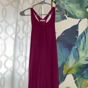 Racerback T-shirt Dress